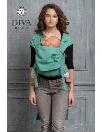 Май-слинг от 6 мес. Diva Basico Lime Toddler