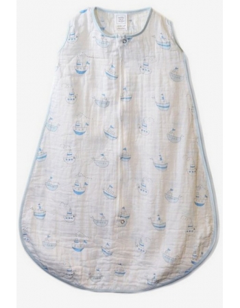 Спальный мешок SwaddleDesigns Blue Little Ships