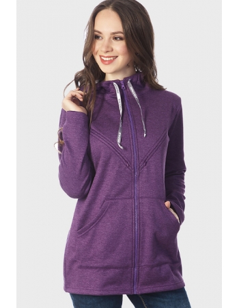 Толстовка для кормящих и беременных из флиса Letty, сирень