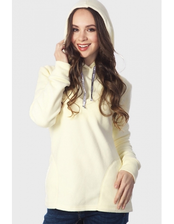 Толстовка для кормящих и беременных из флиса Discovery, экрю