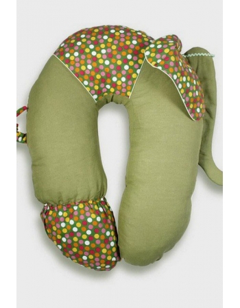 Подушка для беременных и кормящих "Слон Радостный", желтый