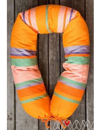 Подушка для беременных и кормящих "Путешественница", разноцветный