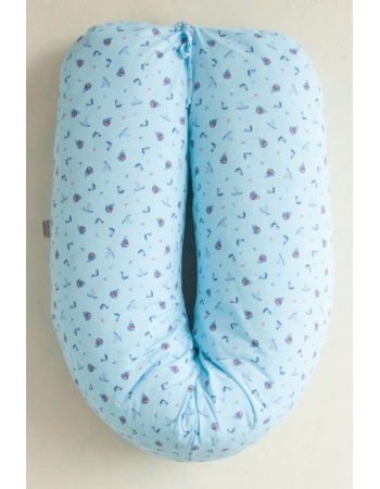 Подушка для кормящих и беременных "Лёгкая на подъём", голубой