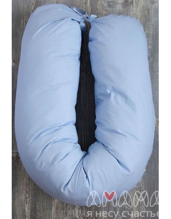 Подушка для беременных и кормящих "Лёгкая на подъём" 170см, голубой