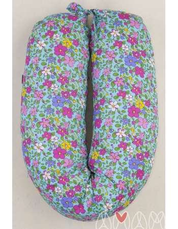 Подушка для беременных и кормящих "Лёгкая на подъём" 170см, бирюзовый