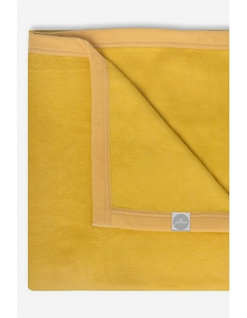 Плед для новорожденных, цвет желтый