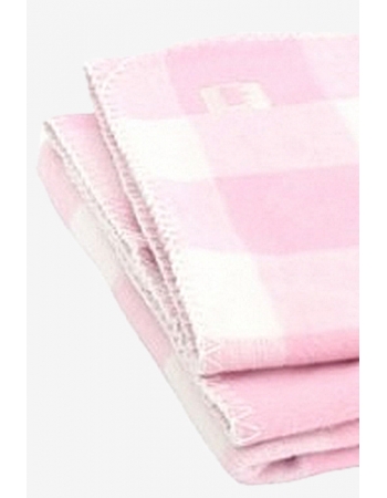 Плед для новорожденных, цвет "Pink Check"