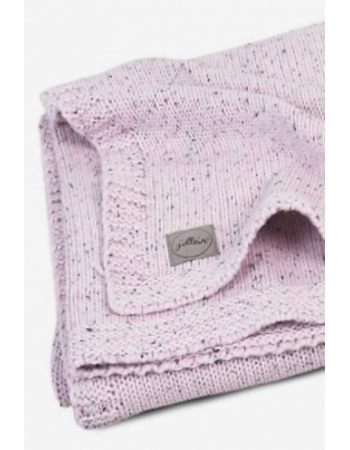 Вязаный плед для новорожденного Jollein Confetti, розовый, большой