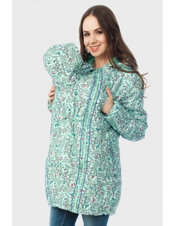 Слингокуртка демисезонная Chelsea 3в1, светло-зеленый