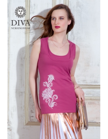 Топ для кормления Diva Nursingwear Eva Print, цвет Sorbetto
