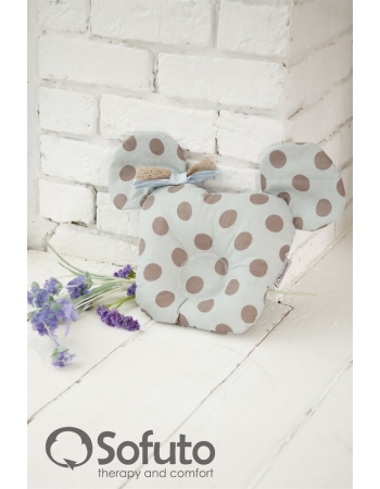 Кокон-гнездышко для новорожденных Babynest Polka Dot Grey