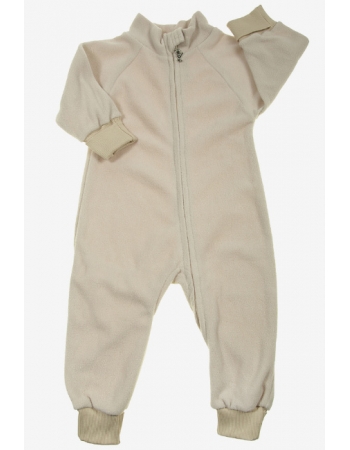 Флисовый комбинезон детский (поддева) Light, бежевый