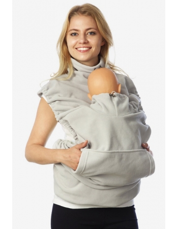 Слингонакидка флисовая Molly, жемчужный