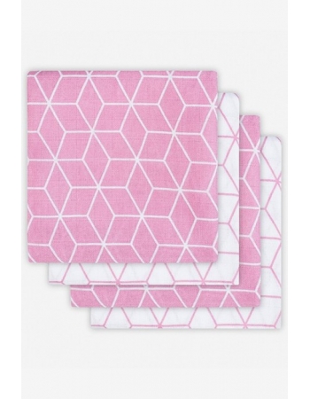 Пеленки муслиновые для новорожденного Jollein средние, Graphic Mauve