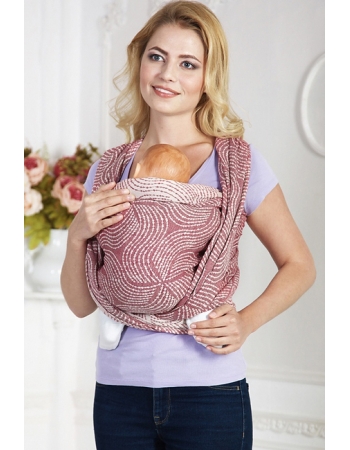 Слинг-шарф Mums Era "Enigma", гранат