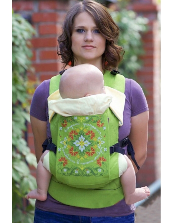Эрго-рюкзак Etno, зеленый