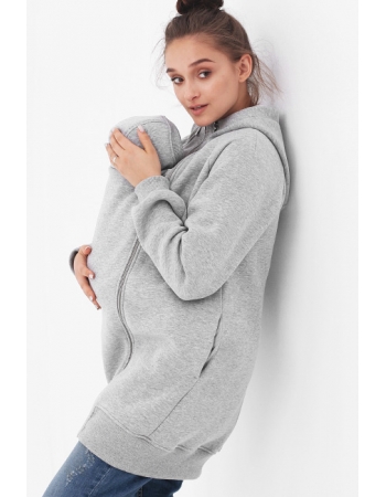 Слинготолстовка, серый меланж