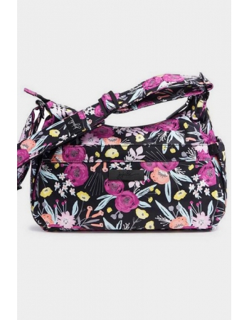 Сумка для мамы Ju-Ju-Be HoboBe, Black And Bloom