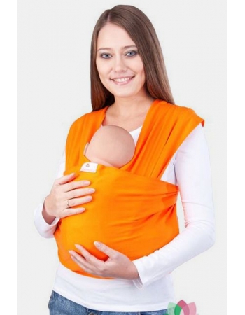 Трикотажный слинг Mammalia, цвет оранжевый