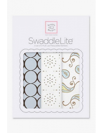 Набор пеленок SwaddleDesigns - SwaddleLite Blue Modern