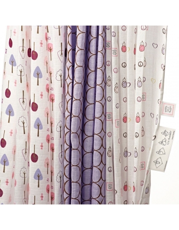 Набор пеленок SwaddleDesigns Swaddle Lite Cute & Calm Lavender