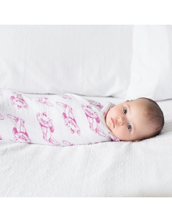 Муслиновые пеленки Aden&Anais для новорожденных большие, набор 4, Disney Aristocrats