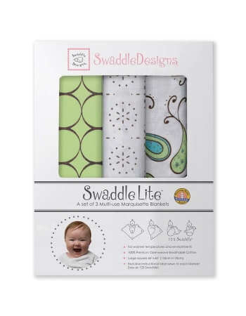 Набор пеленок SwaddleDesigns SwaddleLite Modern Kiwi