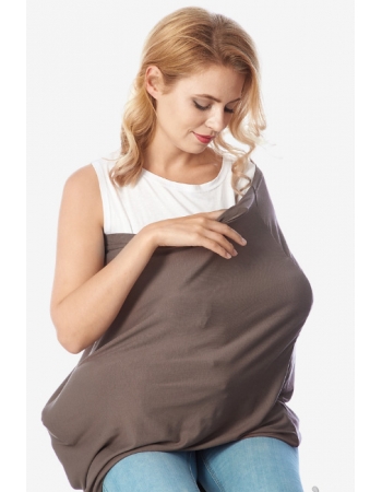 Накидка для кормления "Бэлла" мускат