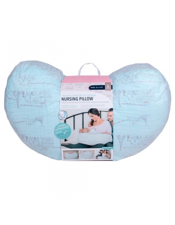 Подушка для кормления Bebe Au Lait, Carousel Blue