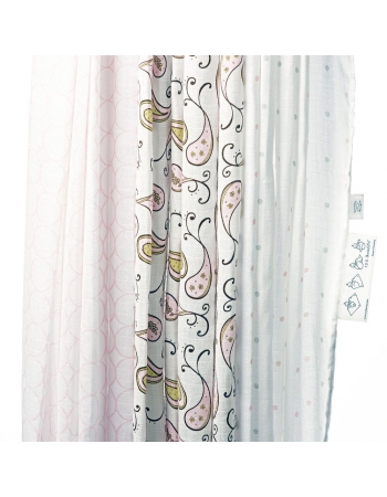 Набор пеленок SwaddleDesigns SwaddleLite Paisley Pink