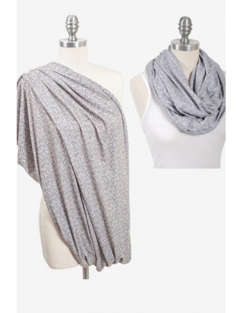 Милкснуд - накидка для кормления Bebe Au Lait, Lexington Jersey