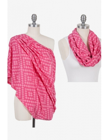 Милкснуд - накидка для кормления Bebe Au Lait, Malibu Jersey