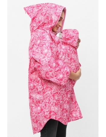 Слингодождевик розовые узоры