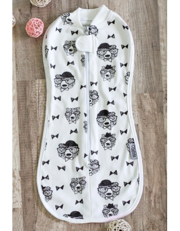 Пеленка на молнии для новорожденных, Bears