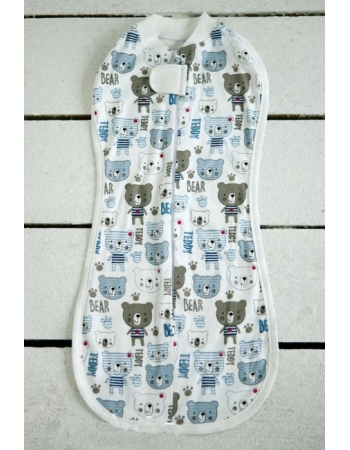 Пеленка-кокон для новорожденных трикотажная, Teddy