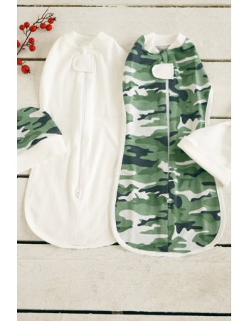 Комплект пеленок-коконов утепленный, Military