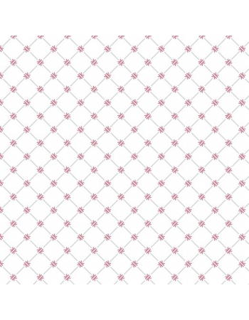 Одеяло из муслина Bebe au Lait, цвет Dewberry and Lattice