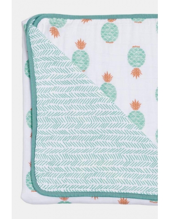 Муслиновое одеяло Bebe au Lait, цвет Oahu and Zig-Zag