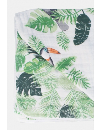 Одеяло муслиновое Bebe au Lait, Rio and Palms