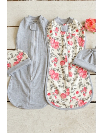 Комплект пеленок-коконов утепленный, Vintage