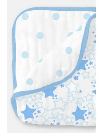 Муслиновое одеяло SwaddleDesigns, цвет Starshine Blue