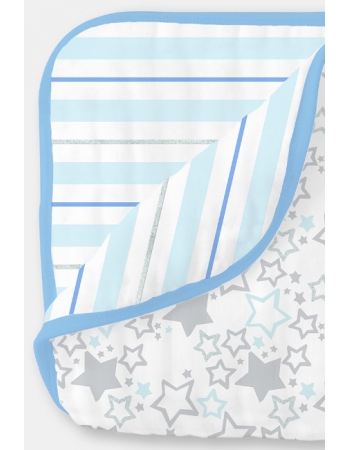 Одеяло из муслина SwaddleDesigns, цвет Starshine Shimmer Blue