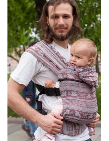 Эрго-рюкзак шарфовый с бамбуком Karaush растущий, Porto