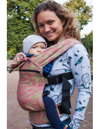 Эрго-рюкзак Karaush шарфовый растущий, Purple