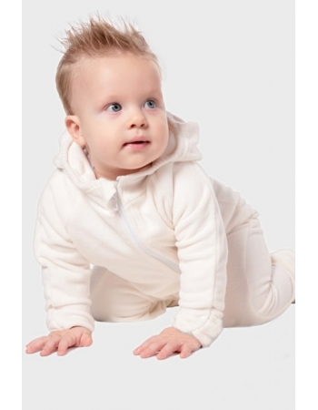 Флисовый комбинезон (поддева), экрю