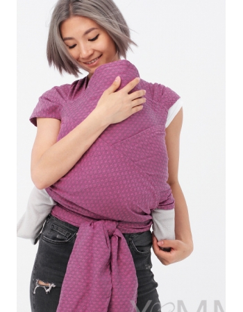 Май-слинг Yammy Mammy, розовый/темно-серый