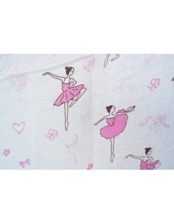 Муслиновая пеленка для новорожденных с бамбуком Diva большая, Ballerina
