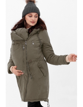 Зимняя слингокуртка - парка 3 в 1, хаки