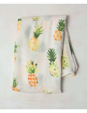 Муслиновая пеленка для новорожденных Diva большая, Pineapple Cotton