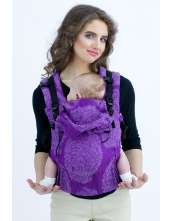 Эрго-рюкзак Diva Essenza Viola Linen One!